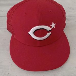 Cincinnati Reds Hat - Official On Field Cap